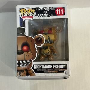 Funko Pop! Games Five Nights at Freddy’s Nightmare Freddy Vinyl Figure